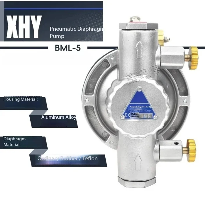 

Pneumatic One-way Diaphragm Pump BML-5 Pneumatic Diaphragm Pump Accessories Printing Laminating Color Printer Ink Pump