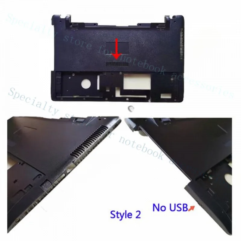 

A +++ для ASUS FX50V W50V X550VX FH5900V Нижняя крышка Черная нижняя нижняя крышка