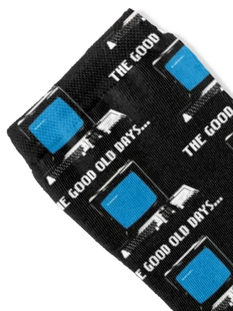 The Good Old Days - 1980s Computer #2 Socks cartoon Sports christmas gifts Ladies Socks Men's