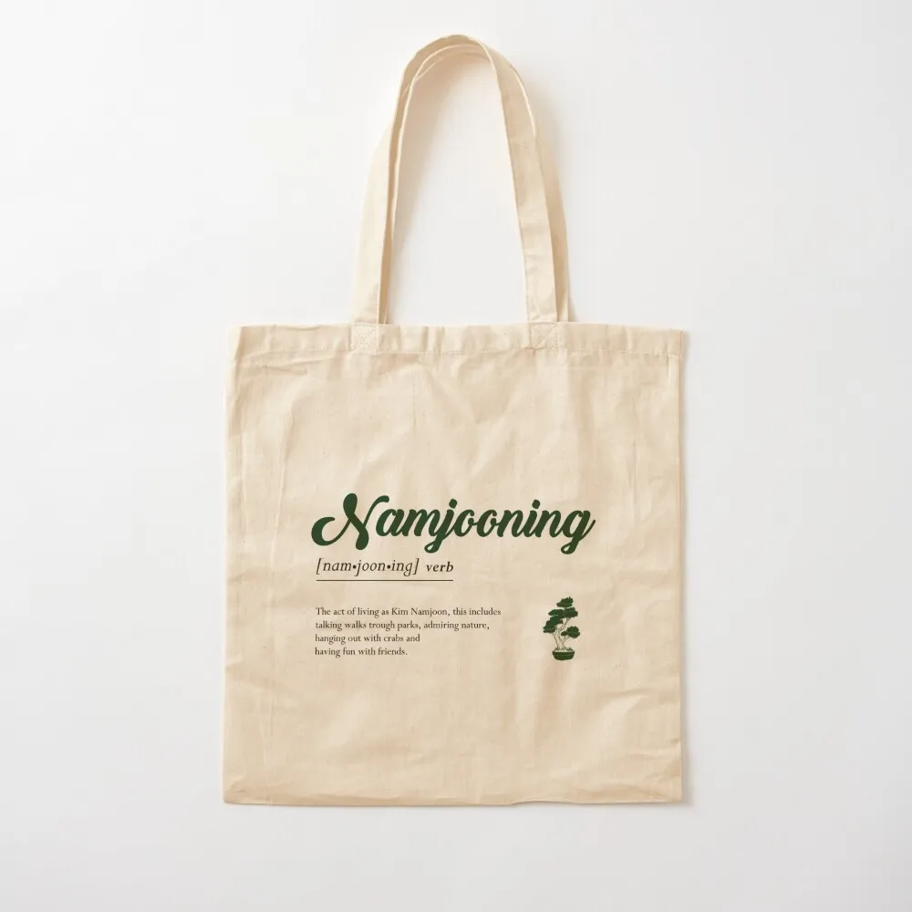 Namjooning Verb Tote Bag Women's handbag bags for women woman shopping bag canvas tote bags