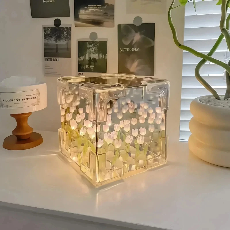 diy-3d-tulipa-flor-mar-noite-lampada-kit-nightlight-handmad-cubo-espelho-decoracao-do-quarto-atmosfera-dia-dos-namorados-presente-de-aniversario