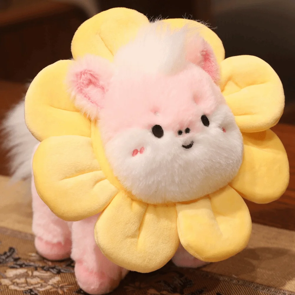 Wealth Pony Cartoon Horse Stuffed Lucky Cute Animal Chinese Zodiac Horse 20cm Embroidery Mascot Spring Festival