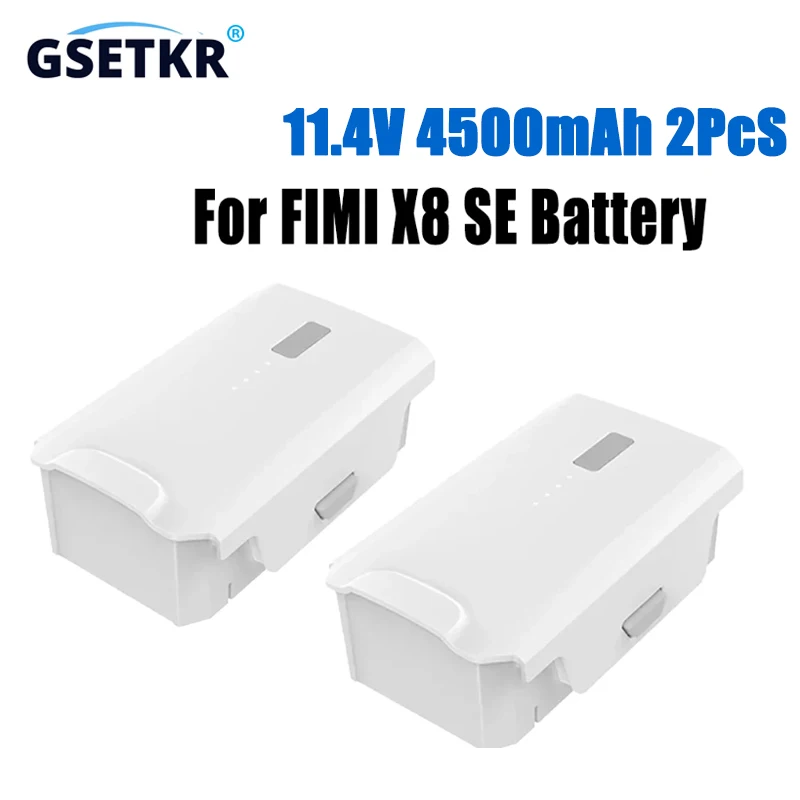 

For FIMI X8 SE Drone Battery X8 SE Smart RC Quadcopter Spare Parts Battery 11.4V 4500mAh Rechargeable Lipo Battery