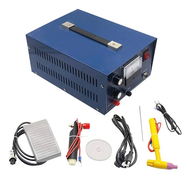 50A Pulse Spot Welder, 110V/220V, Handheld Pulse Welder, Suitable for Gold, Silver, and Platinum, Portable Precision Welder