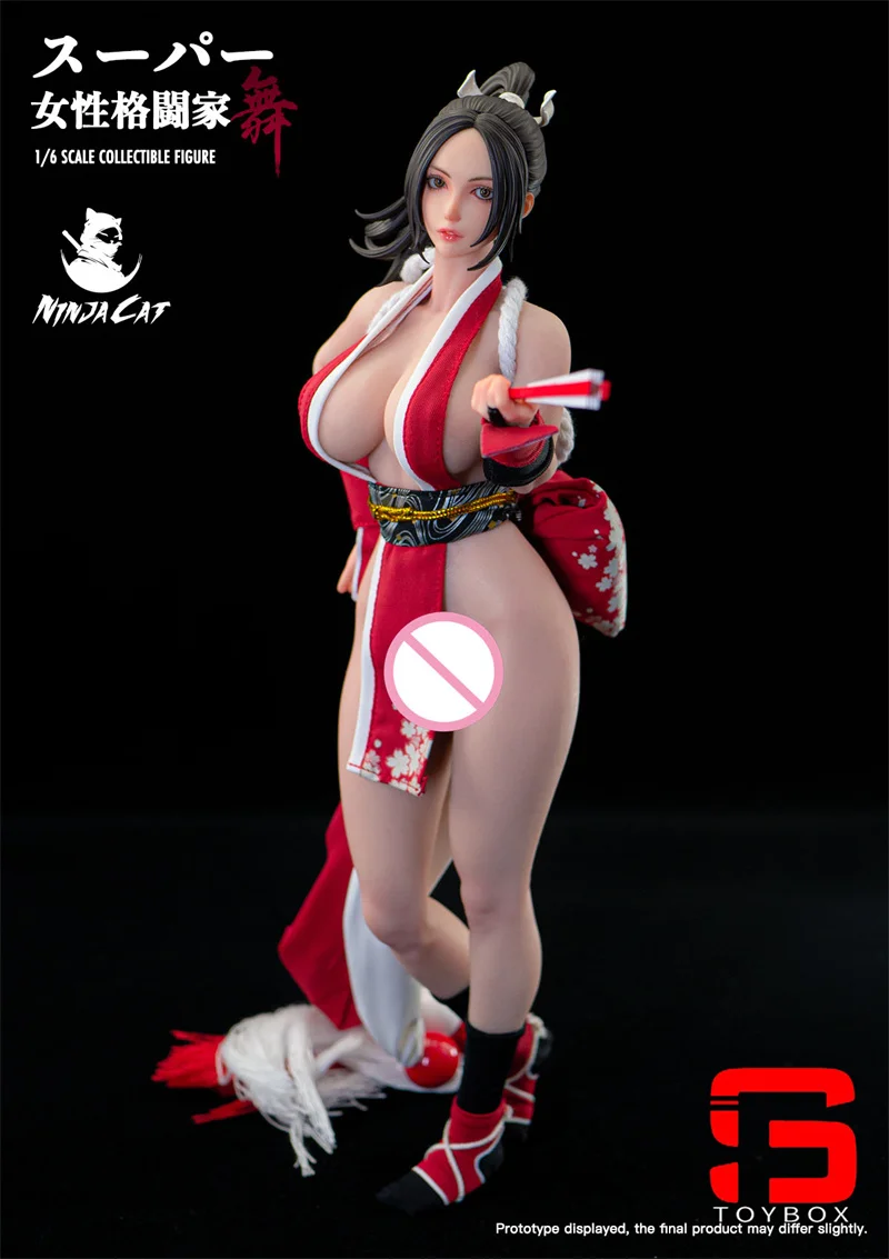 【2025 Q2】N001 1/6 Scale Mai Shiranui Movable Eyes Action Figure 12'' Female Soldier Silicone Figurine Full Set Collectible Model