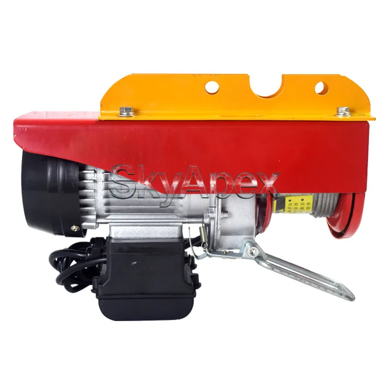 Heavy Duty Wire Rope Electric Hoist Energy Saving Silent Strong Power Industrial Lifting Crane Mechanical Hoisting Device