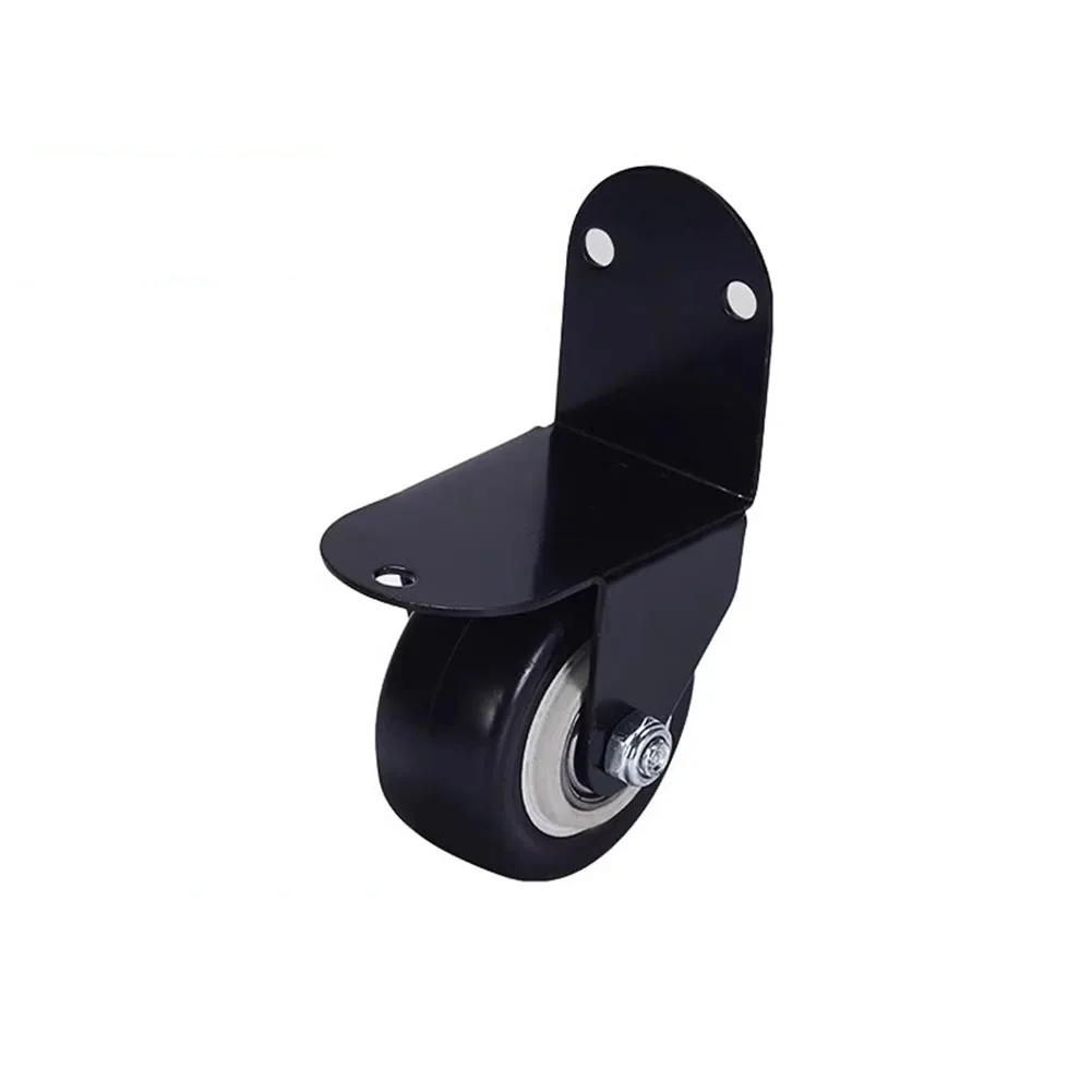 L-type Support Caster Silent Furniture Caster With Screws Load-Bearing 120kg Roller Wheels Accessory
