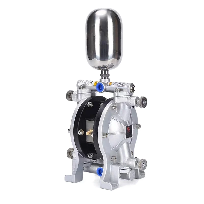 

DPA-10 Pneumatic Double Diaphragm Pump Small Paint Spraying Suit Membrane Pump Pneumatic Diaphragm Paint Pump customize