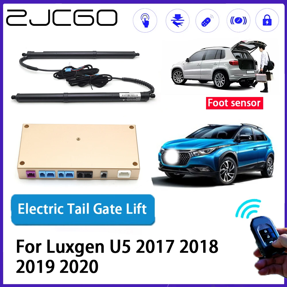 

ZJCGO Car Auto Trunk intelligent Electric Tail Gate Lift Automatic Tailgate Opener for Luxgen U5 2017 2018 2019 2020