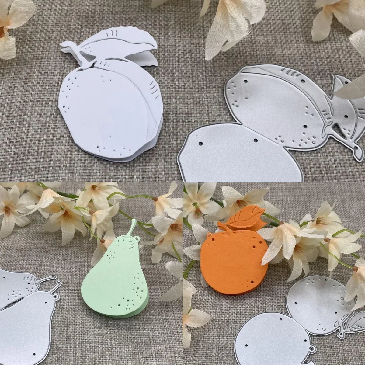 

Fruit tag decoration Metal Cutting Dies Stencils For DIY Scrapbooking Decorative Embossing Handcraft Die Cutting Template Mold
