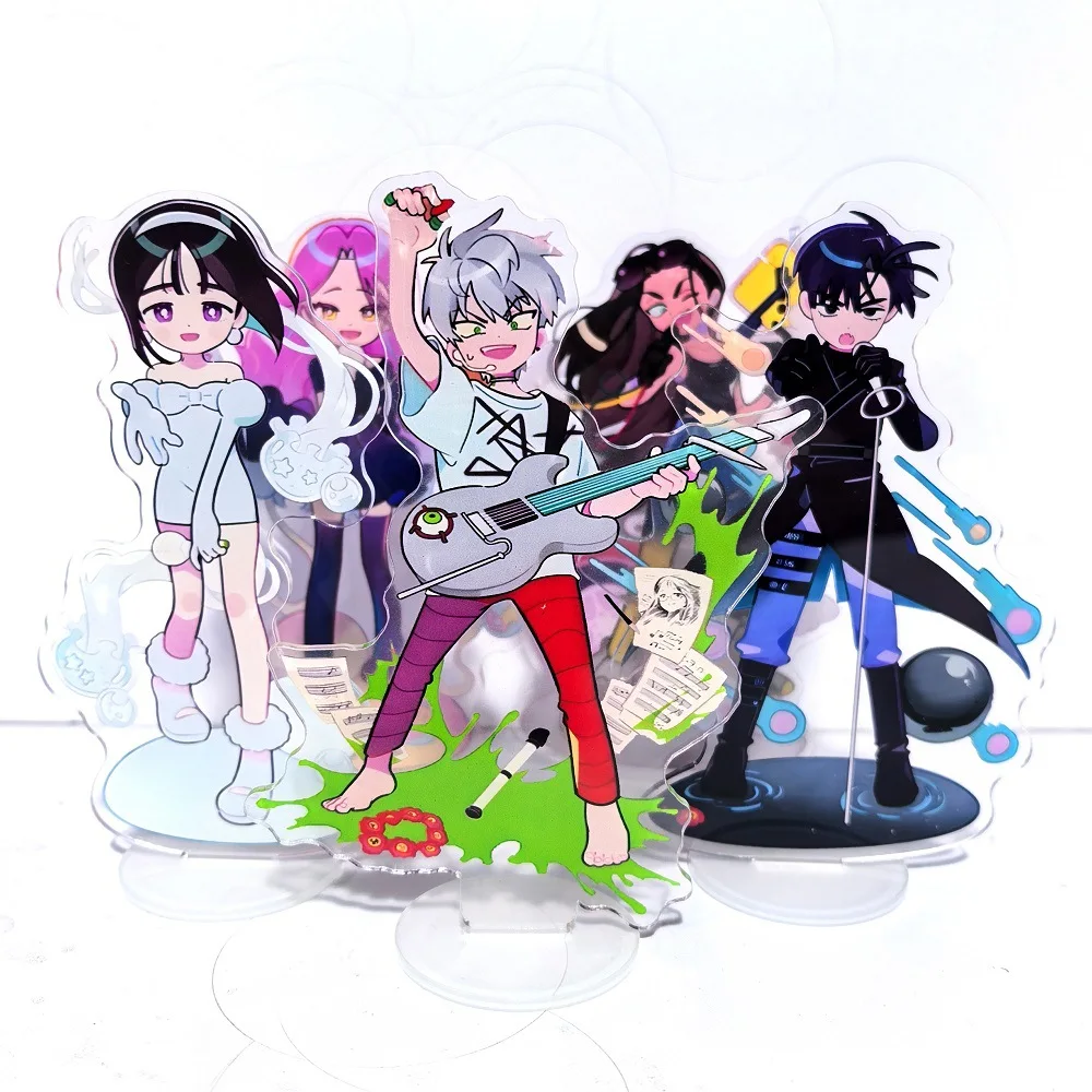 Anime ALIEN STAGE IVAN & TILL  Figures Acrylic Stand Model Action Figure Ornament Models Desktop Ornaments
