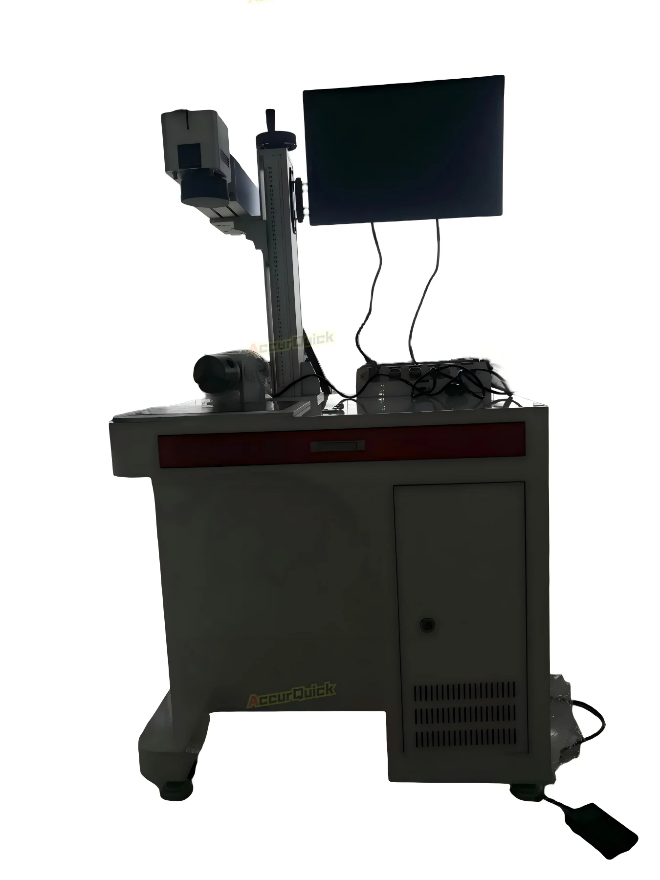 Fiber Laser Marking Engraving Printing Machine 30W QR Code Laser Metal Marking Machine