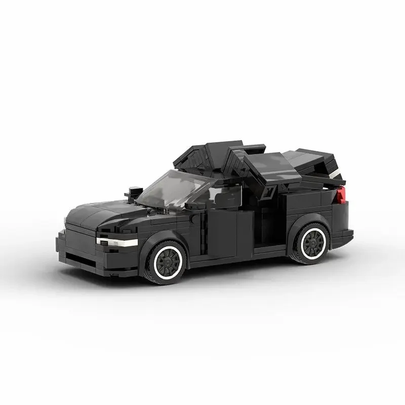 Electric Vehicle Model Car Bricks Expert Technical MOC Teslaed Model3 X S and Cybertruck Building Block Toys Best Birthday Gifts