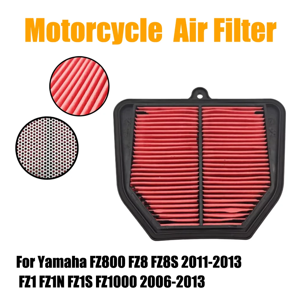 

For Yamaha FZ1 FZ1N FZ1S FZ 1000 FZ 1N FZ 1S 2006-2013 FZ8 FZ8S FZ 800 FZ 8S 2011-2013 Motocycle Air Filter Intake Cleaner