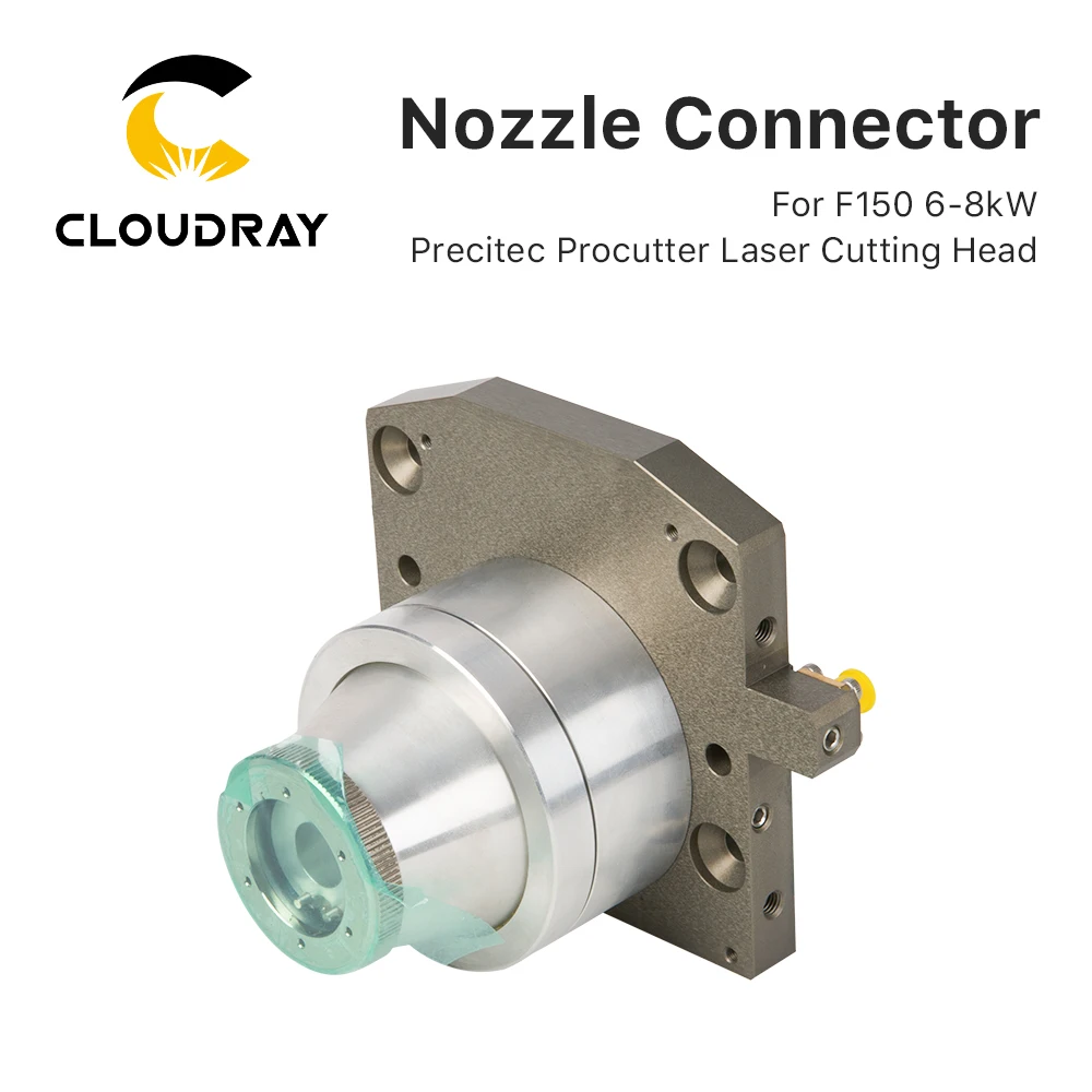 Cloudray Nozzle Connector Laser Head Part 6-8kW Ceramic Holder for Precitec ProCutter ECO F150 Laser Head