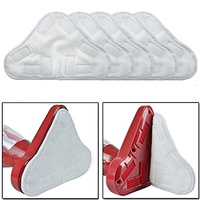 2/3/5/10PCS Replacement Pads Compatible with H2O H20 Mop X5 Steam Steam Mop Thicken Pads Washable Microfiber Reusable Cloth
