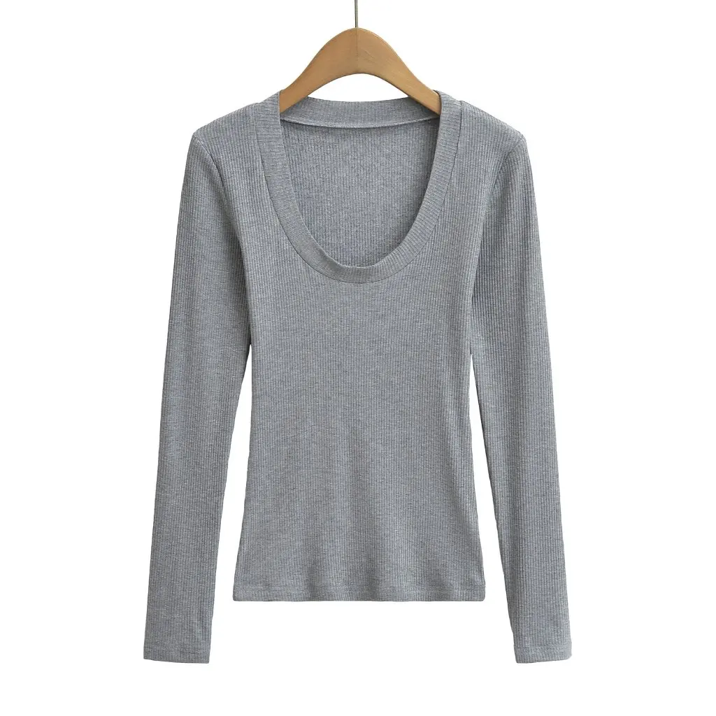 

Женская облегающая бархатная футболка, осенне-зимняя однотонная эластичная базовая рубашка с круглым вырезом и длинными рукавами