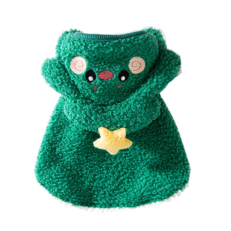 Autumn and Winter Christmas Cartoon Cloak Cat Clothes Halloween Funny Cat Clothes Dog Accessories Puppy Clothes Costume