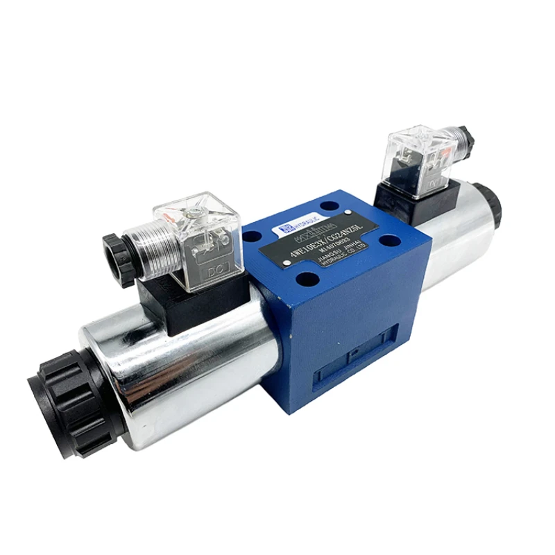 Electromagnetic oil valve of hydraulic baler 4WE10J/220V directional valve 4WE10G/24 system