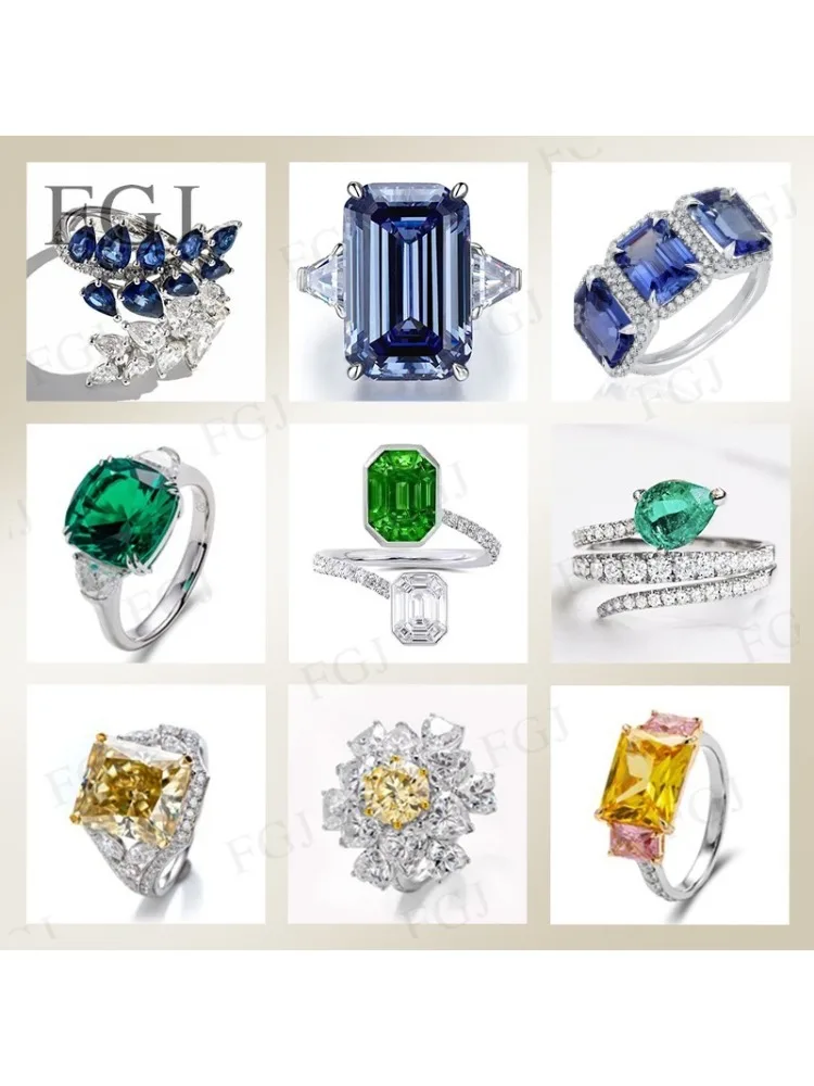 

Кольцо на заказ с сапфиром, рубином падпараджа и камнем из Замбии, из цельного серебра 925 пробы, для повседневного ношения, рождественский ювелирный подарок, украшение-талисман