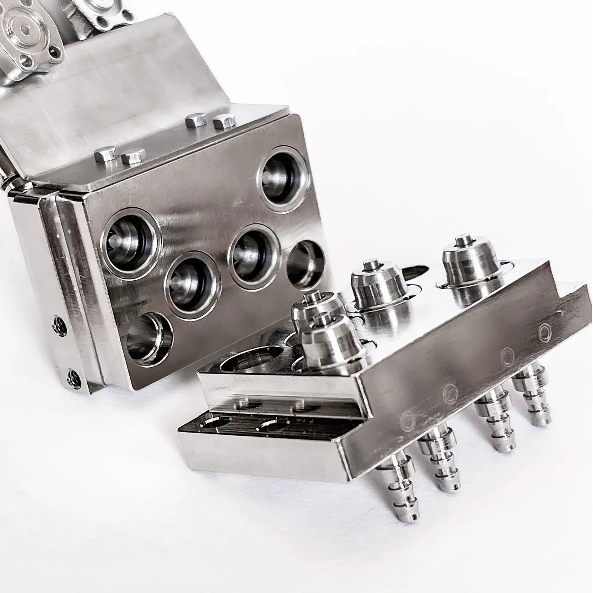1/14 K970 Excavator model quick connector upgraded version 1/14 Hydraulic excavator special quick male and female connector