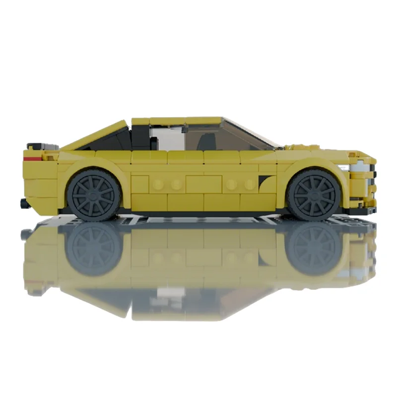 345pcs MOC Cadillac V Blackwing City Champions Model Building Blocks Architecture Toys Birthday Gifts Assemble DIY Idea Display