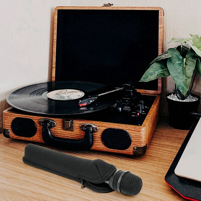 REPLA-2X Microphone Storage Bag For  Partybox Encore Essential/110/For Bose S1 Pro Portable Song Travel Carrying Case A