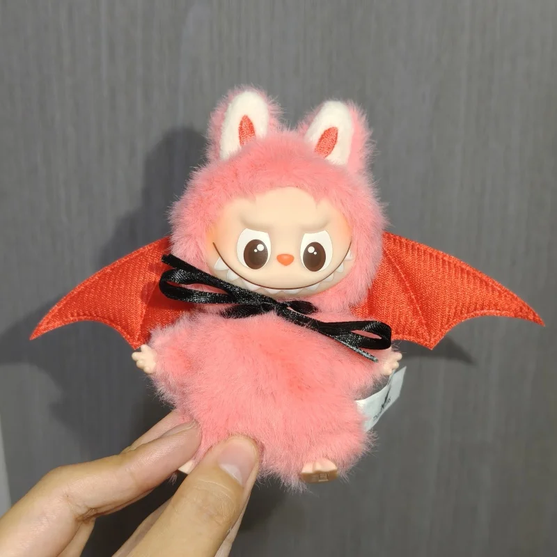 لـ Mini Labubu 4.0 دبوس الوحوش لسلسلة الحب أجنحة الدمى الشيطان لدمية Labubu V4 ملحقات الديكور #4