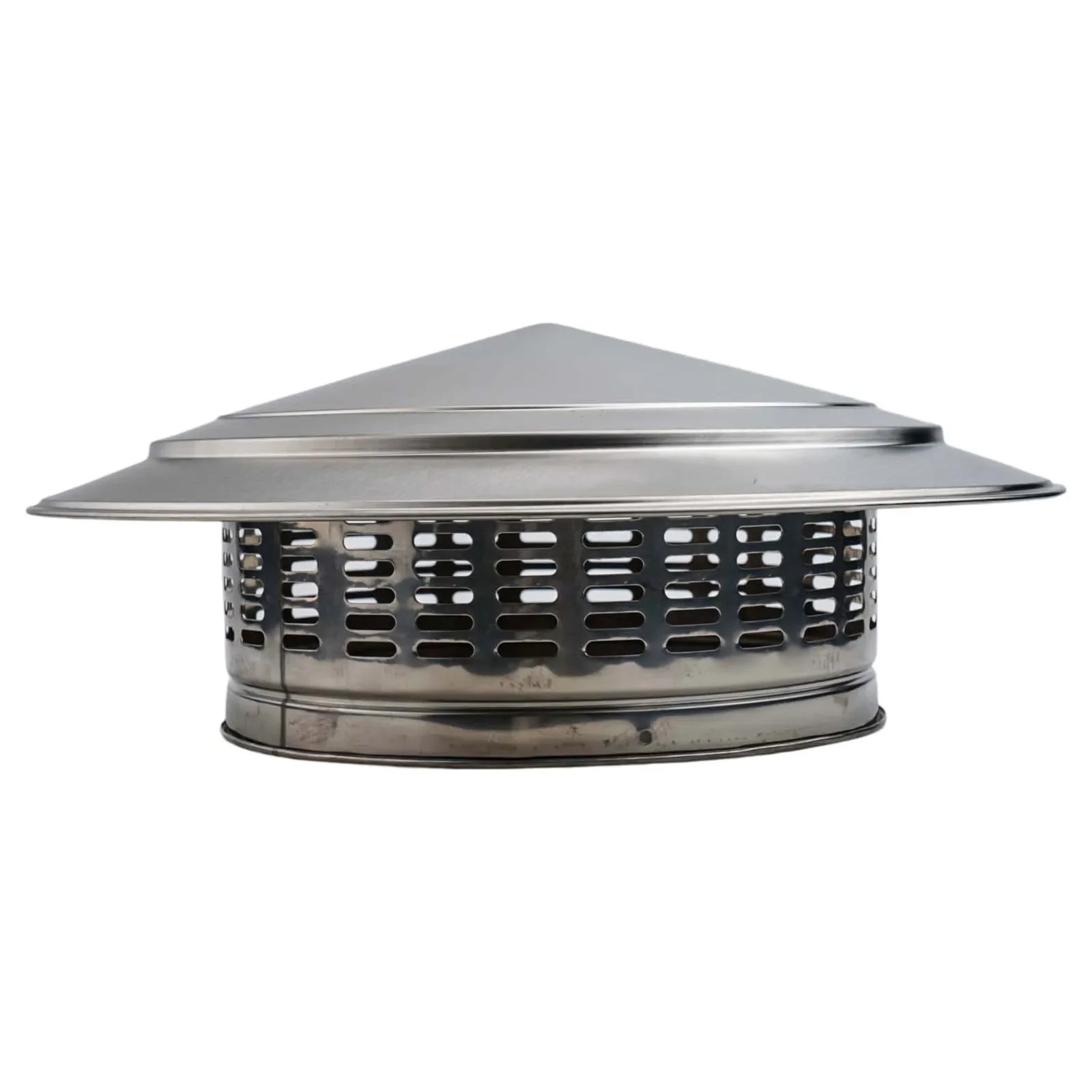 

Fireplace Chimney Cap with Umbrella Design Rust Resistant 304 Stainless Steel Flue Rain Cover for Optimal Ventilation