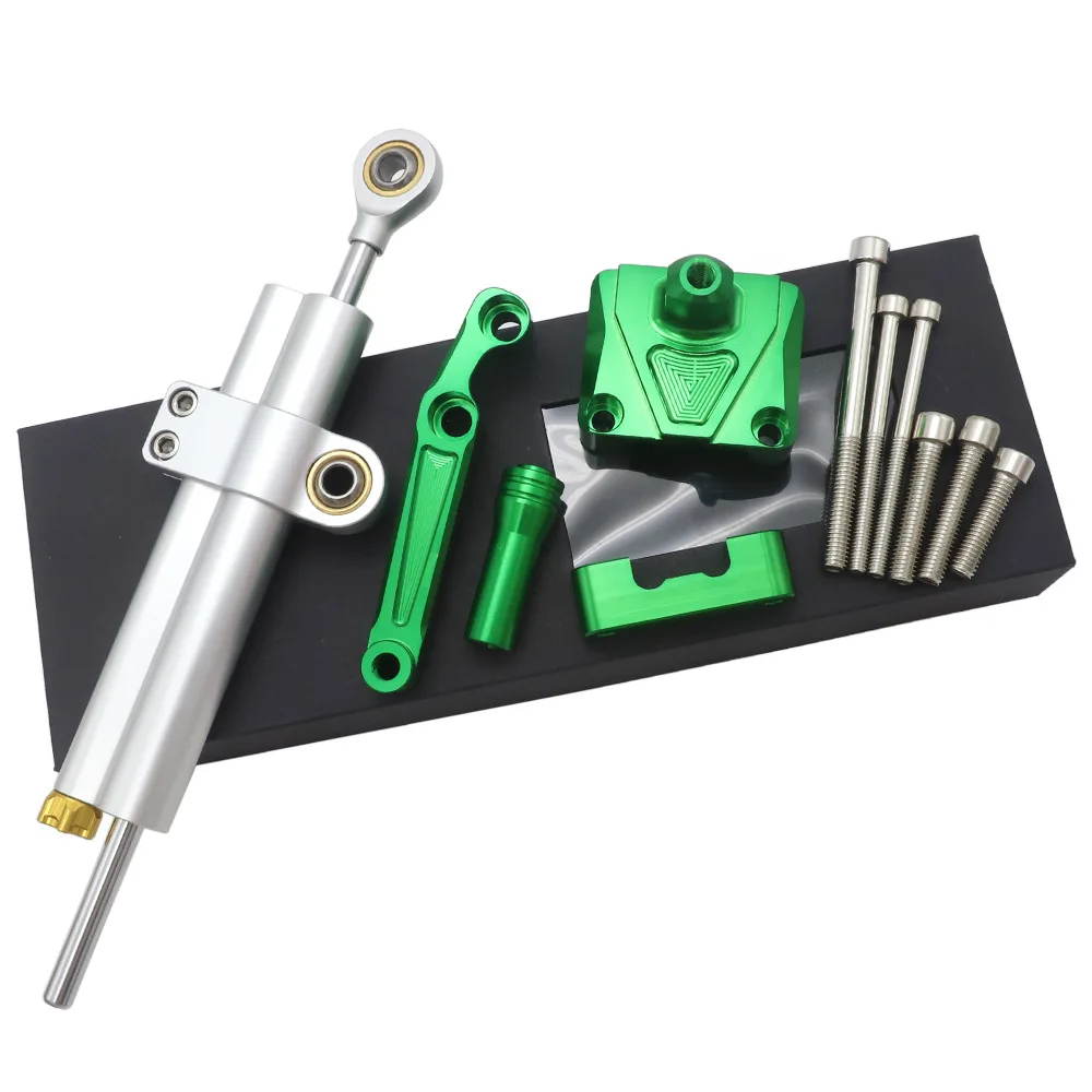 

For Kawasaki NINJA250 Ninja EX250 Motorcycle Shock Absorber Steering Stabilizer Titanium Ruler