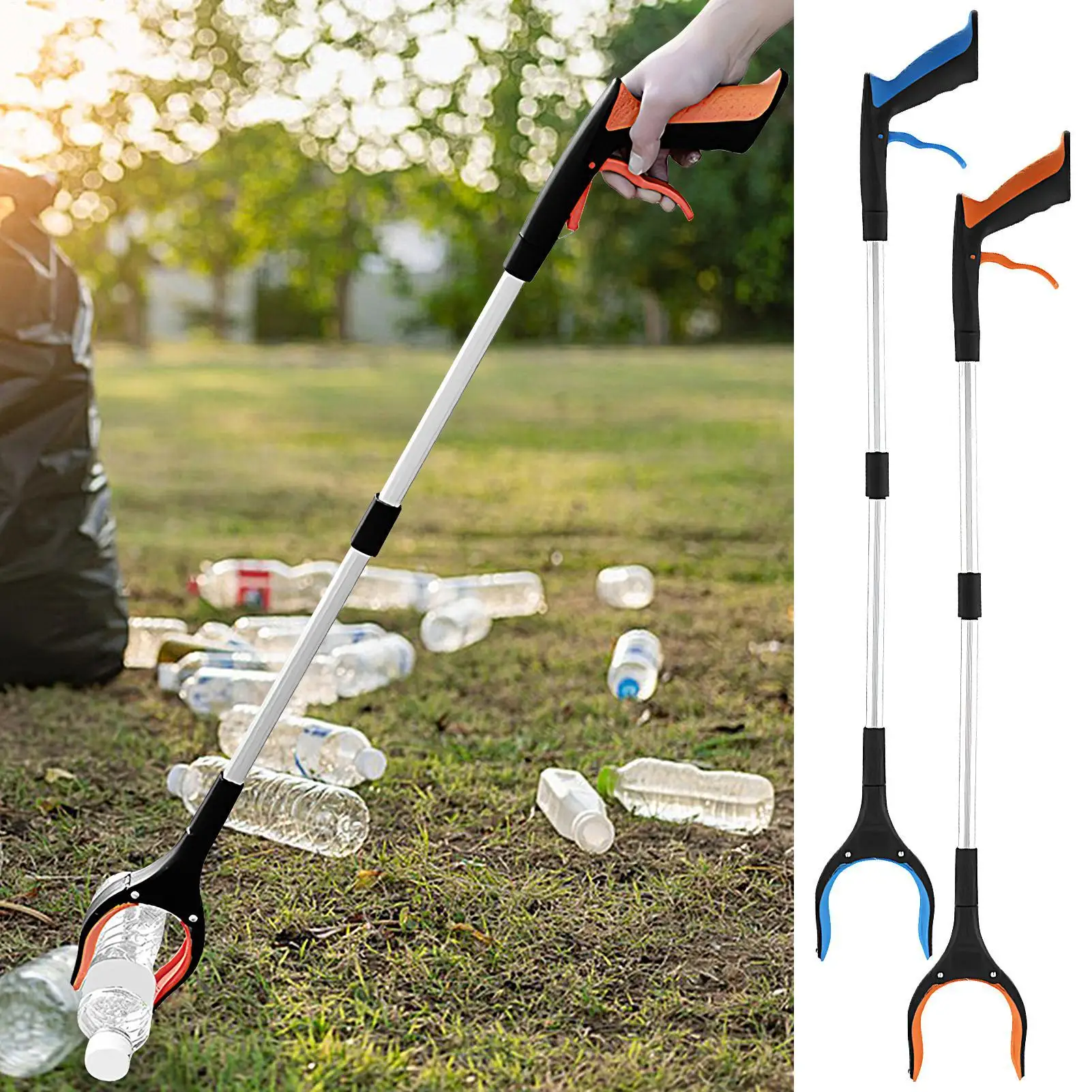 

Инструмент захвата Reacher для пожилых людей Складная палка для захвата 33-дюймовый захват и инструмент для захвата сверхмощная палка для подбора для пожилых людей