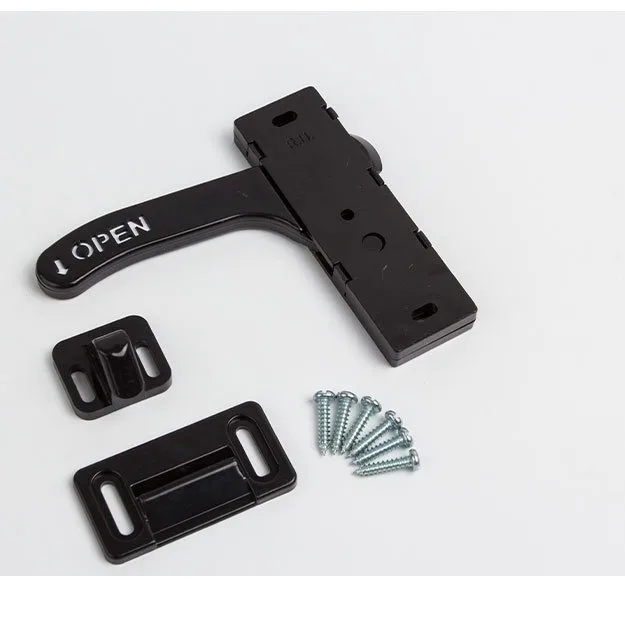 

1pcs Rv Screen Door Latch Replacement Left/Right Hand Handle Entry Door Latch Screen Window Lock Set Handle Kit RV Accessory
