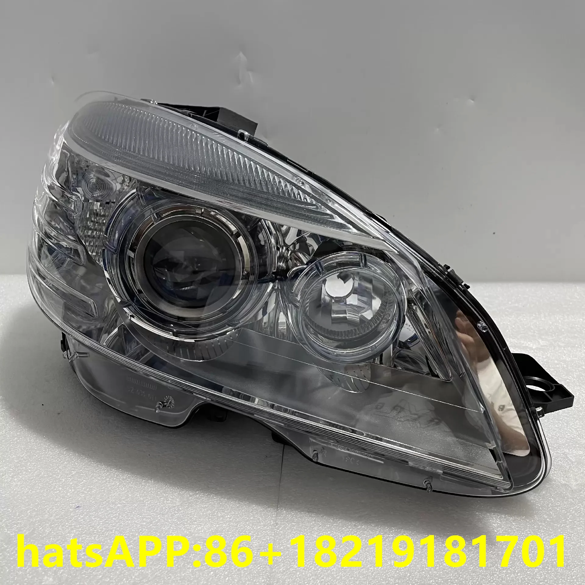1PC for Mercedes-Benz W204 headlight C- class 2007-2011 HID xenon headlight Without AFS function EU version Headlamp