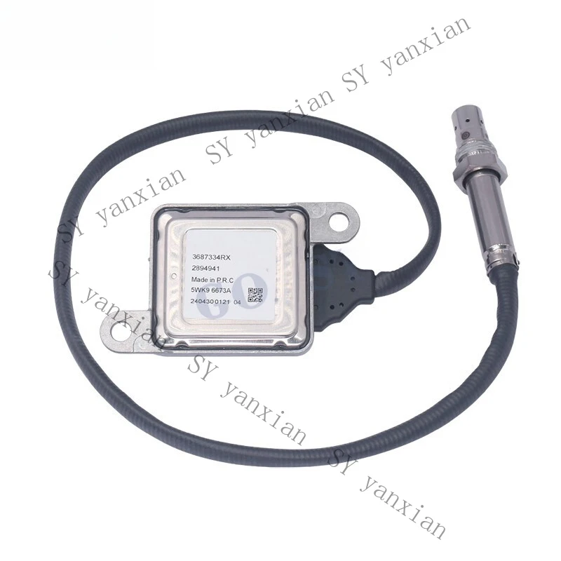 SY+ Nitrogen Oxygen Sensor 5WK96673A for Cummins ISX 6.7 Engine Auto Part 3687334RX