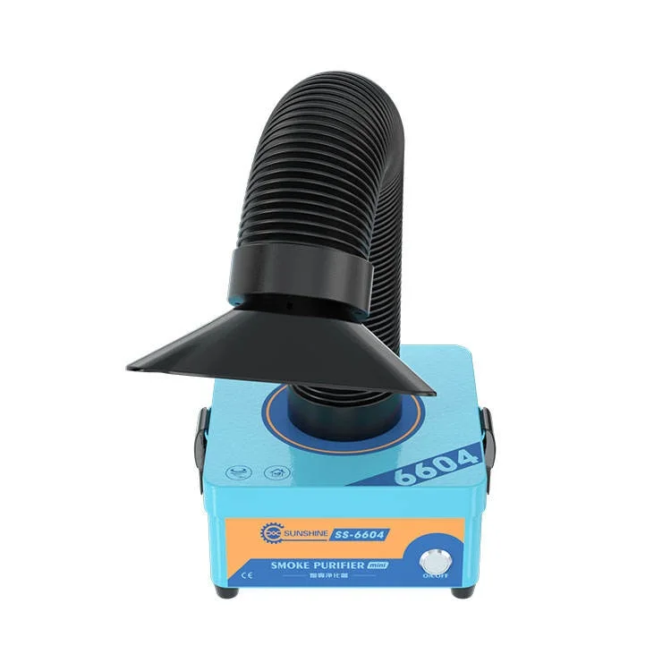 SS-6604 Mini Smoke Purifier for Phone Repair Welding Smoke Fume Extractor for Soldering