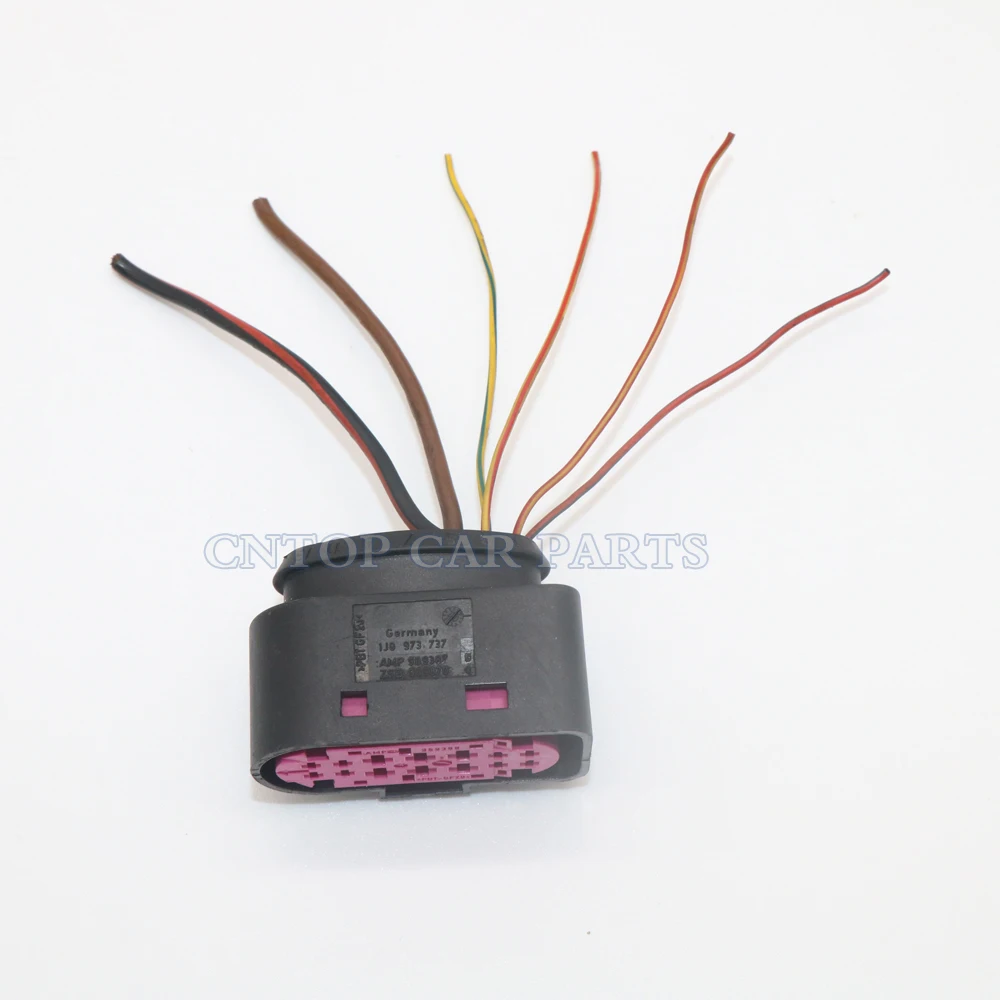 1J0973737 6 Pin Plu… - image