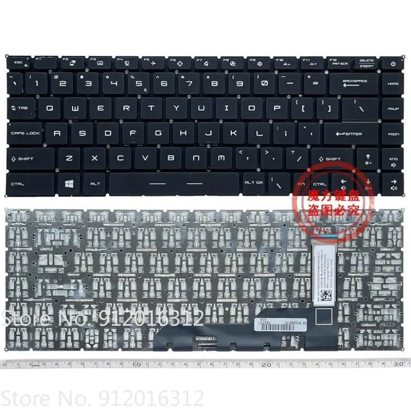 New US Keyboard for MSI Stealth 15M A11 UEK SDK SEK MS-1562 1563 Notebook Keyboard