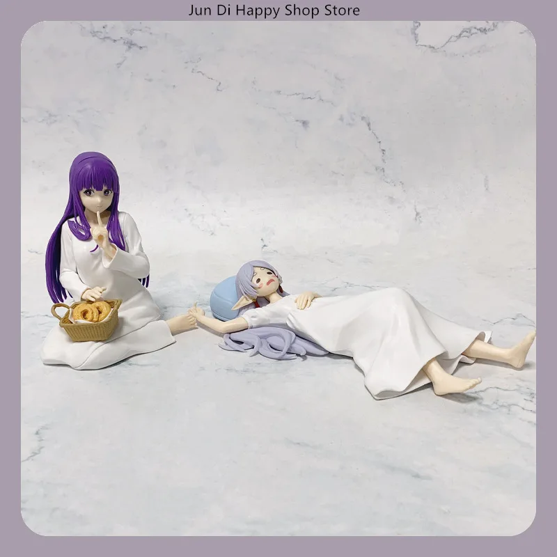 Frieren: Beyond Journey's End Pyjama Fern & Sleeping Pose Figurine d'anime Frieren Modèle de statue Décoration de collection Ornement Cadeau