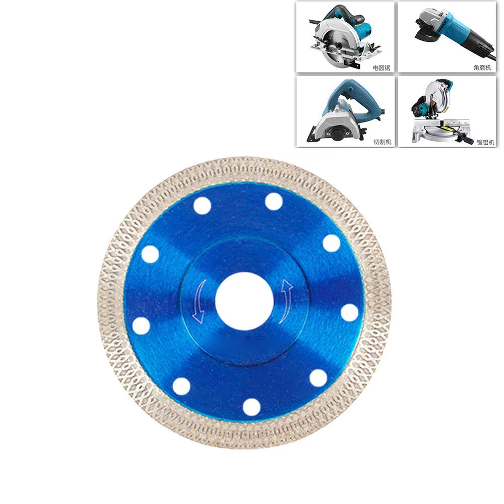 각도 연마기 다이아몬드 톱날 디스크, 도자기 타일 세라믹 화강암 대리석 커팅 블레이드, 105mm 115mm 125mm 커팅 디스크