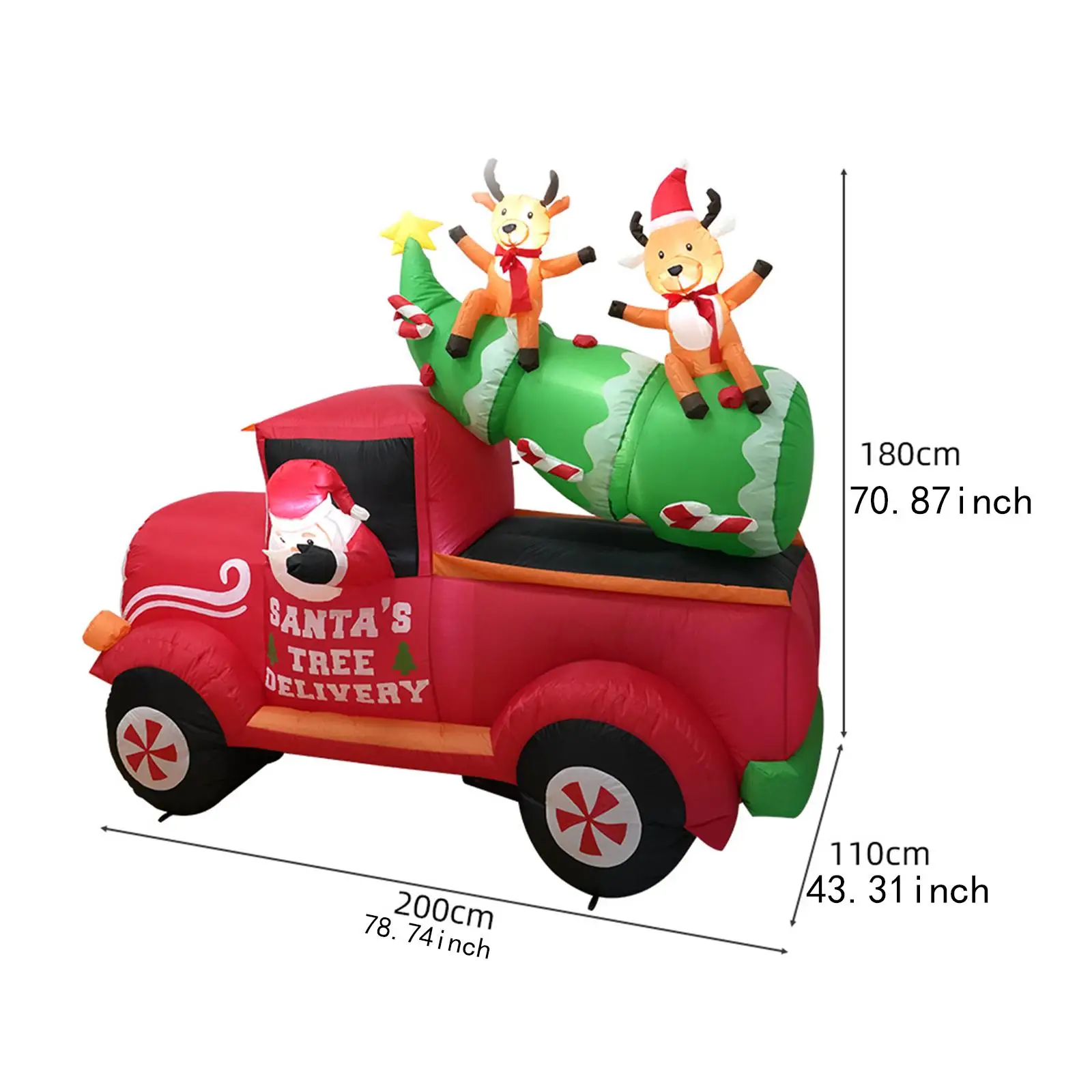 크리스마스 풍선 장식 소품 크리스마스 풍선 마당 잔디 새해