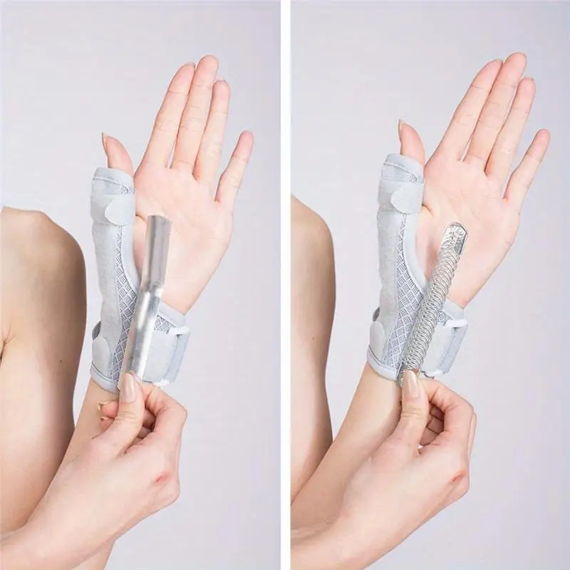 1PC Medical Wrist Thumb Hand Support Protector Steel Splint Stabiliser Arthritis Carpal Tunnel Relief Brace Guard