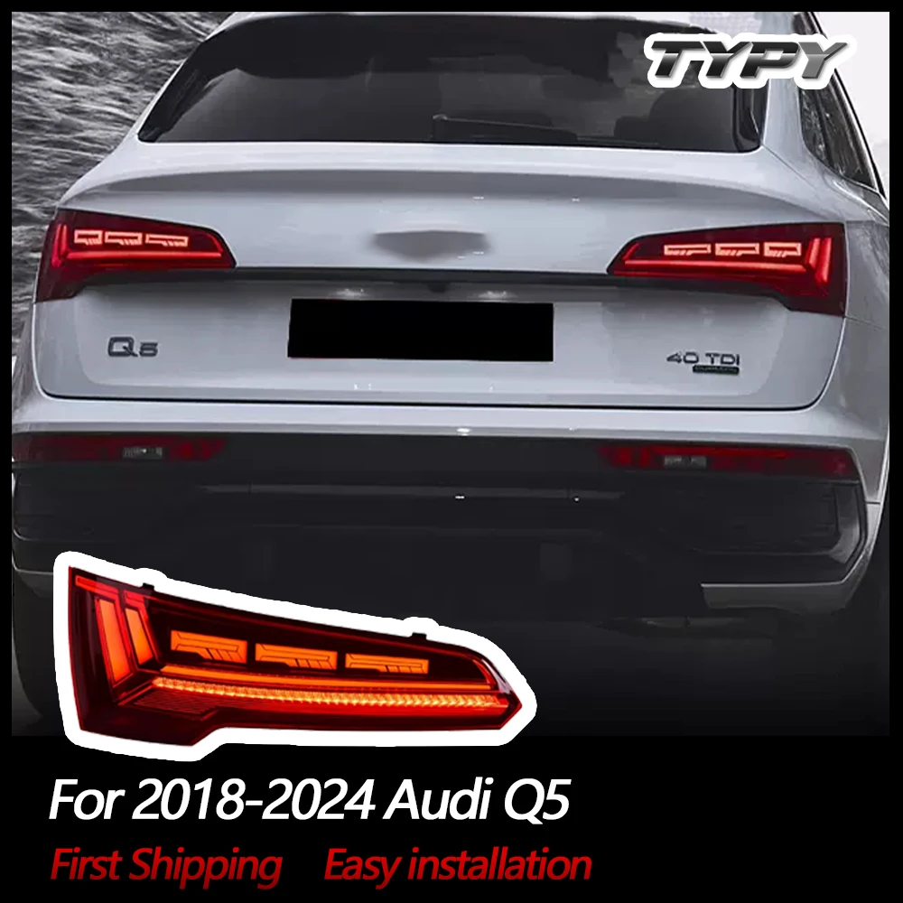 

Car Light For Audi Q5 2018-2024 Taillight LED Projetor Tail Lamp Daytime Running Light Automotive Accessories