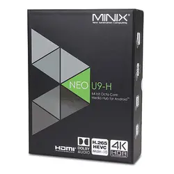 MINIX NEO U9-H Android media player, Amlogic S912-H, Octa Core 2G/16G 802.11ac Ultra HD , Dolby  Audio, 4K HDR