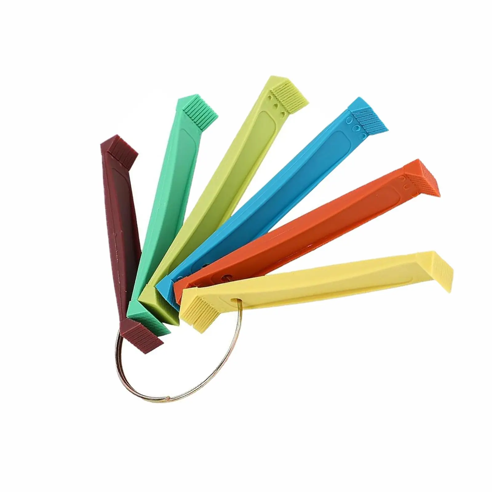 Air conditioner coil cleaner 6-in-1 fin cleaning kit fin comb brush set