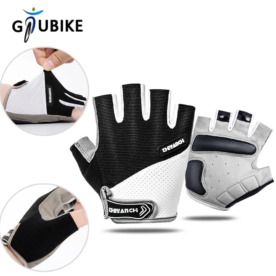 

GTUBIKE Cycling Gloves Sports Outdoor Road Half-finger Mountaineering Bike Non-slip Shock-proof Breathable Fitness Glove For Men