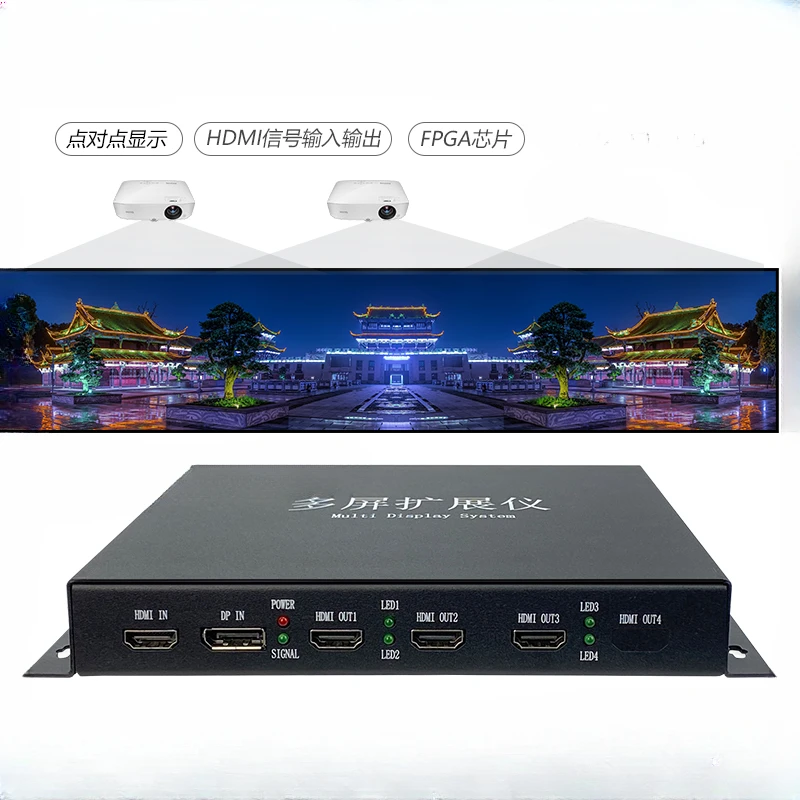 HDMI interface projection software fusion device multi-screen extender 5760* 1200@60HZ