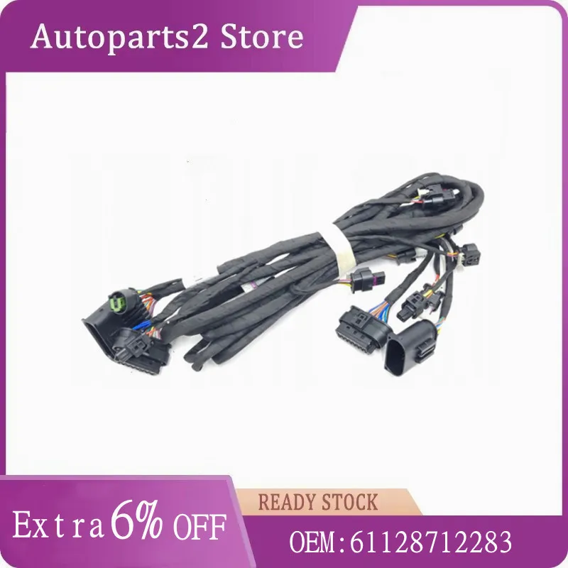 

Car Front Bumper Harness Wire Set 61128712283 for BMW X5 G05 2018-2022 25DX 30DX 40IX 45EX Radar PDC Parking Aid Wiring