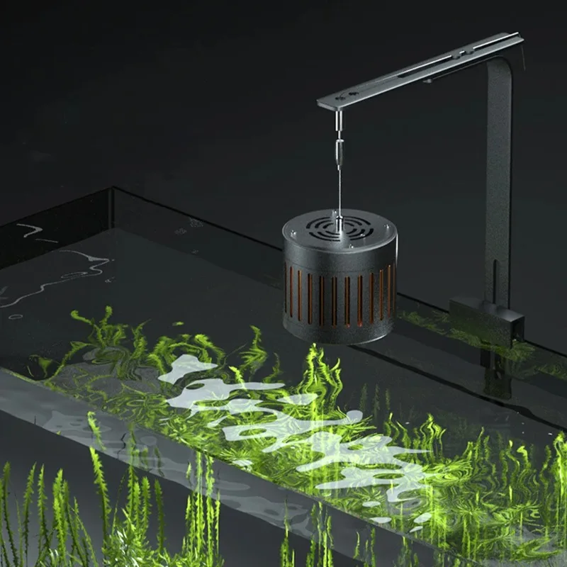 

Светодиодный светильник полного спектра для аквариума, регулируемый натуральный свет, лампа COB, бусина для травы, универсальный аквариум