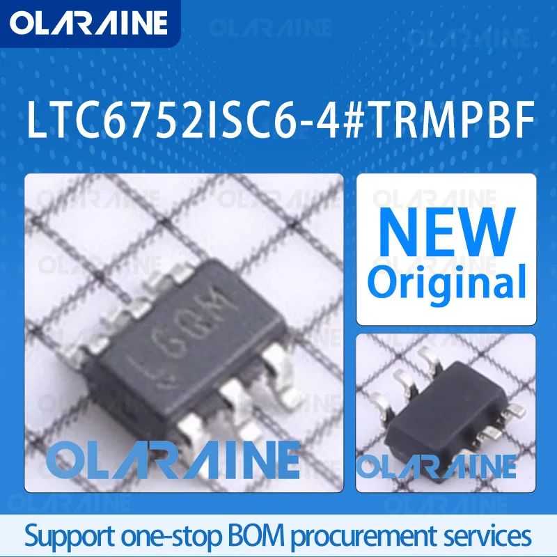 

1/5/10Pcs LTC6752ISC6-4#TRMPBF SC-70-6 original 100% ic chip Analog comparators 1 Channel Voltage 5.25 V Current 4.5 uA
