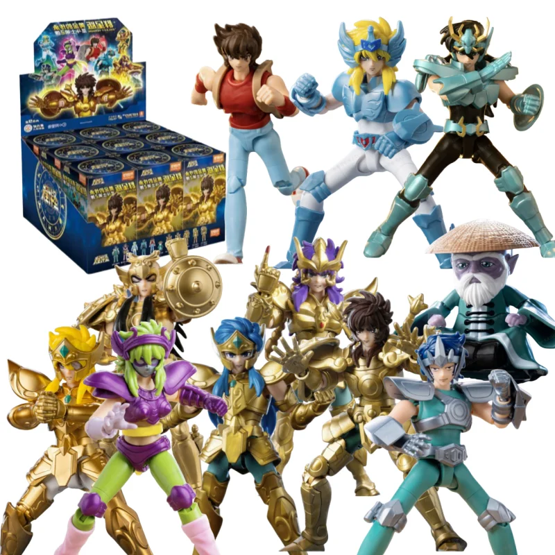 

Blokees Saint Seiya Galaxy V2 Anime Figures Small Particle Building Block Assembly DIY Puzzle Toy Model Children's Birthday Gift